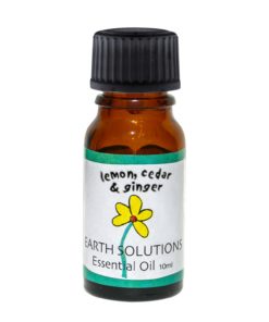 lemon cedar ginger oil blend