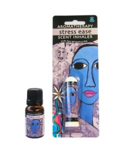 Stress Ease Aromatherapy Essential Oils Blend and Scent Inhaler
