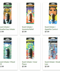 wholesale essential oil inhaler display set