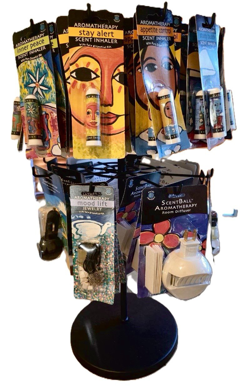 wholesale aromatherapy products display