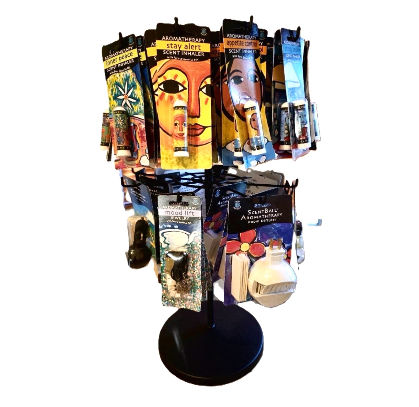 wholesale aromatherapy products display